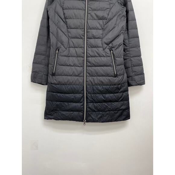 1X A Lady 650-Fill Goose Down Hooded Puffer Warm Lightweight Winter Jacket Size6 - Picture 6 of 13
